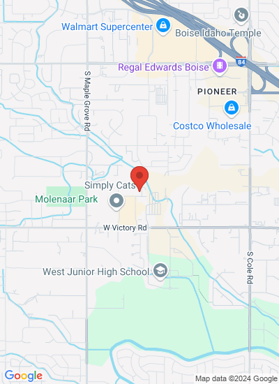 Map showing Boise, United States