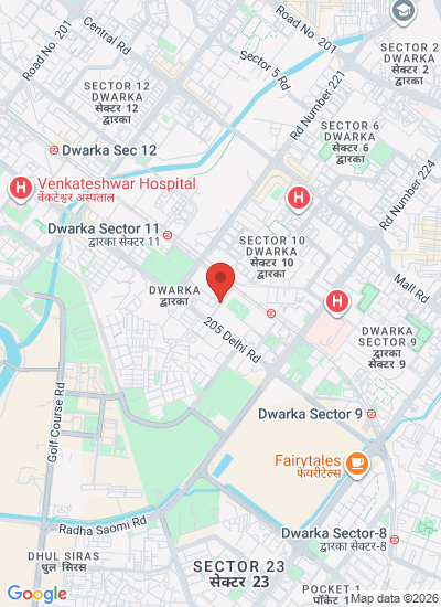 Map showing India