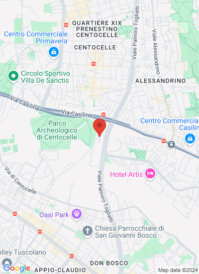 Map showing Italy