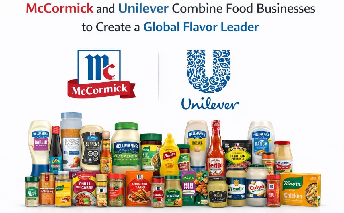 Mccormick to combine with unilever
