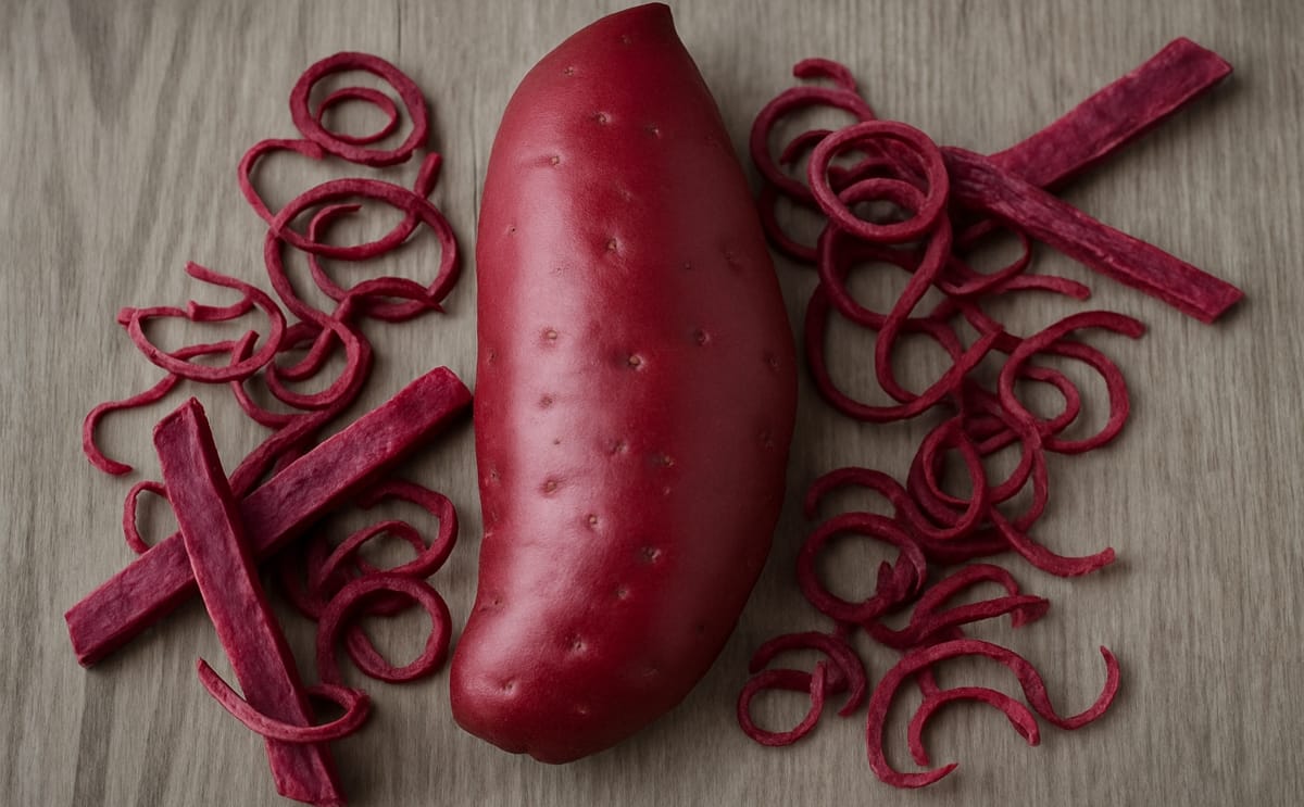 Potato stokes purple
