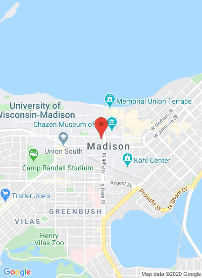 Map showing Madison, United States