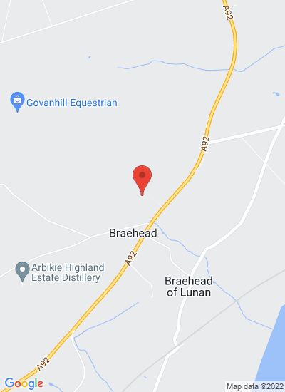 Map showing Montrose, United Kingdom