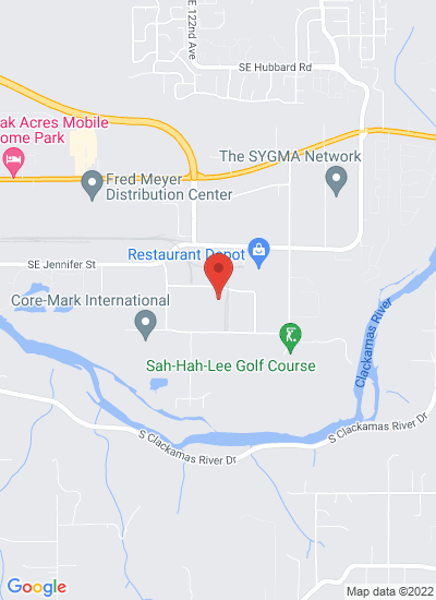 Map showing Clackamas, United States