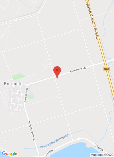 Map showing Borssele, Netherlands