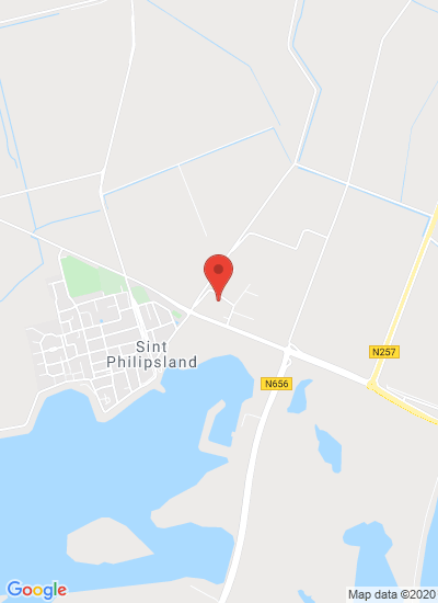 Map showing Sint Philipsland, Netherlands