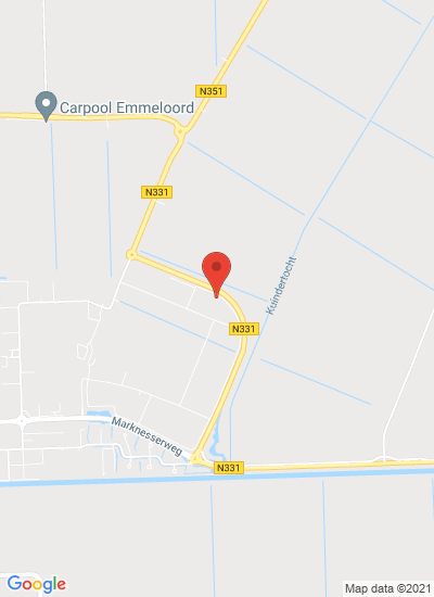 Map showing Emmeloord, Netherlands