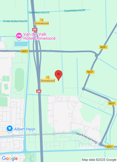 Map showing Emmeloord, Netherlands