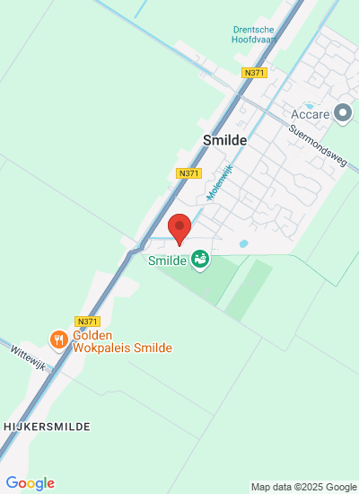 Map showing Smilde, Netherlands