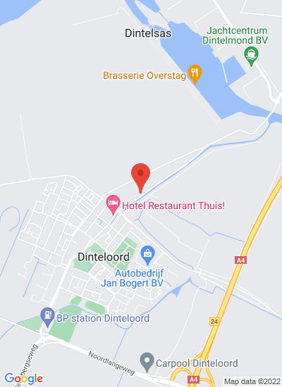 Map showing Dinteloord, Netherlands