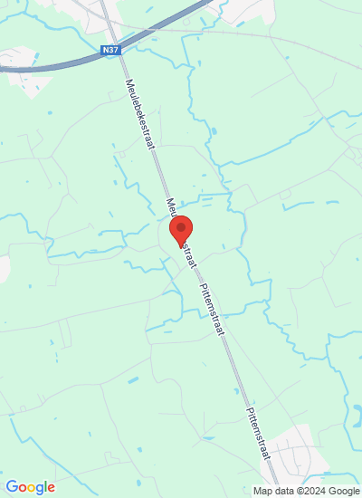Map showing Pittem, Belgium
