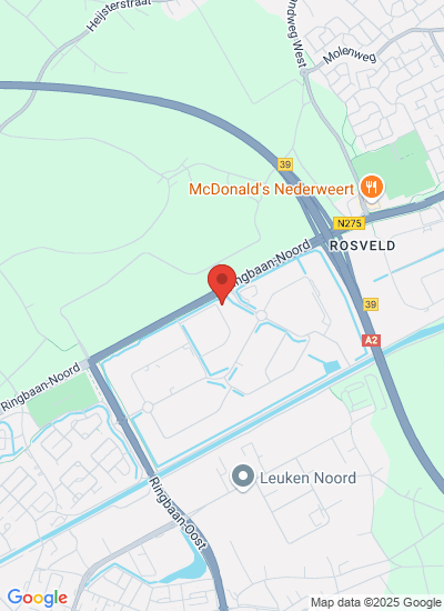 Map showing Weert, Netherlands