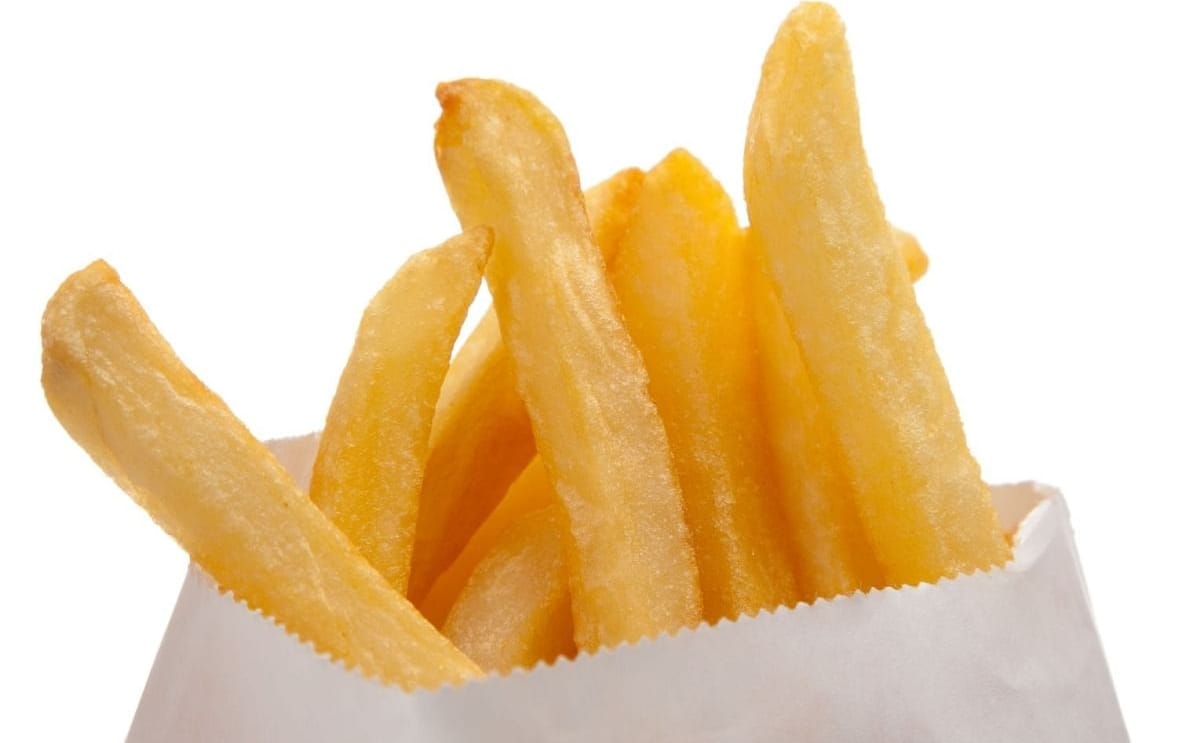 French fries close