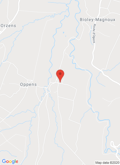 Map showing Oppens (Vaud), Switzerland