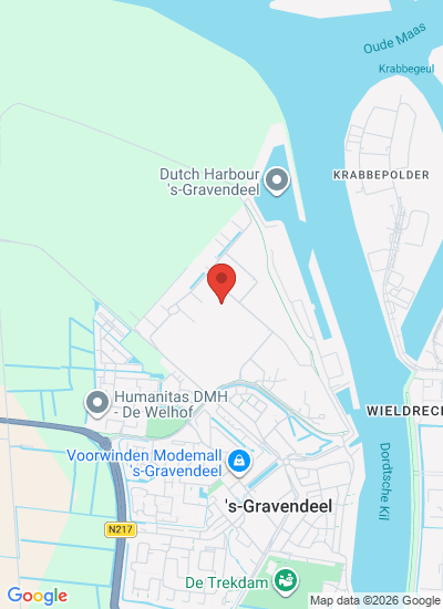 Map showing 's‑Gravendeel, Netherlands