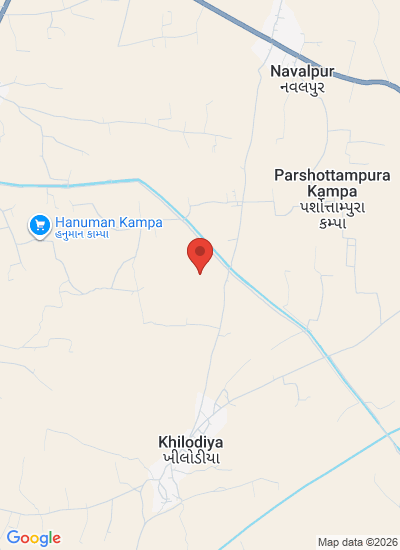 Map showing SabarKantha, India