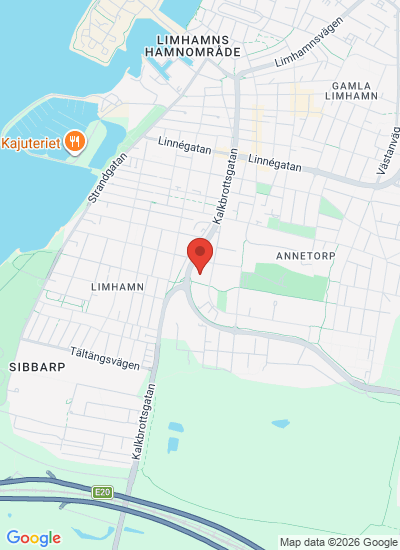 Map showing Malmö, Sweden