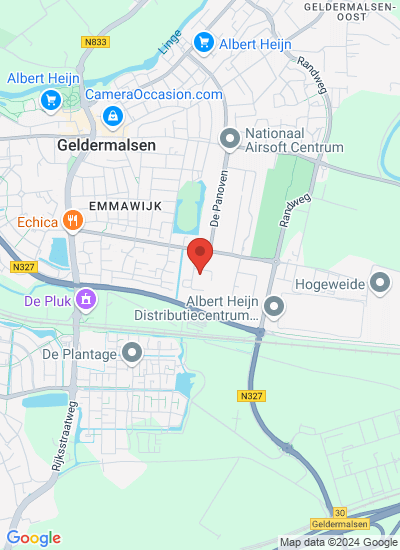 Map showing Geldermalsen, Netherlands