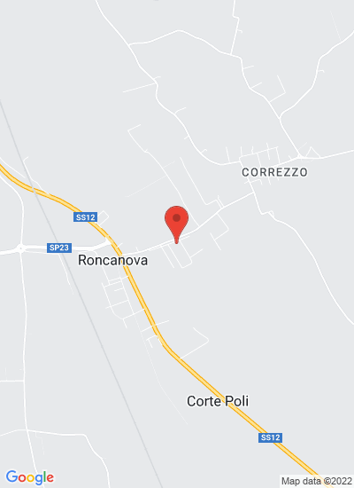 Map showing Correzzo, Italy