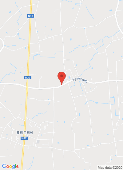 Map showing Rumbeke-Beitem, Belgium