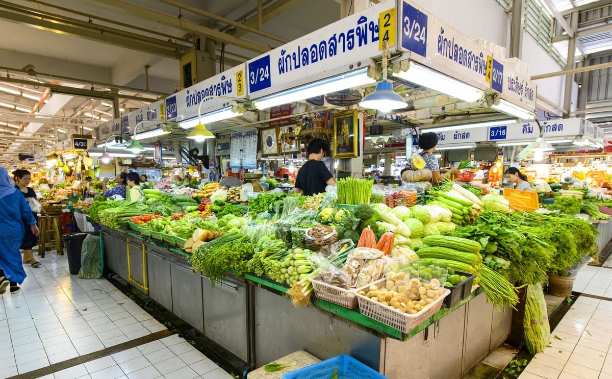 Or tor kor foodmarket bangkok