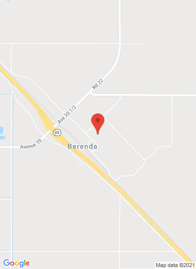 Map showing Madera, United States