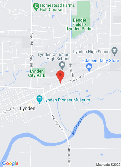 Map showing Lynden, United States