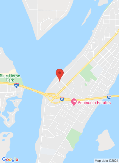Map showing Moses Lake, United States