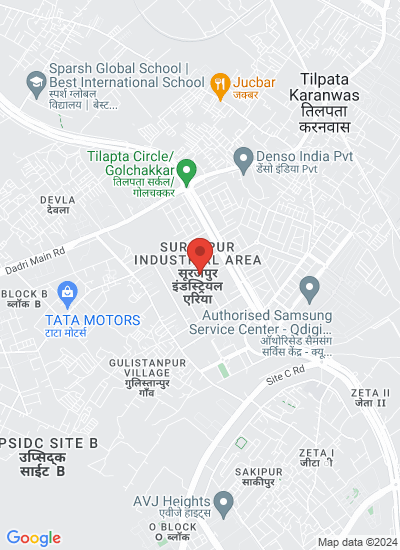 Map showing GREATER NOIDA, India