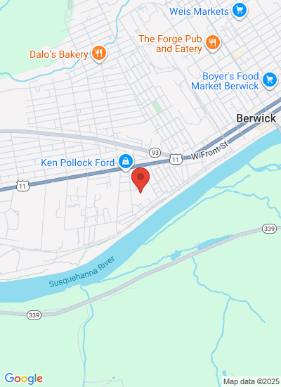 Map showing Berwick, United States