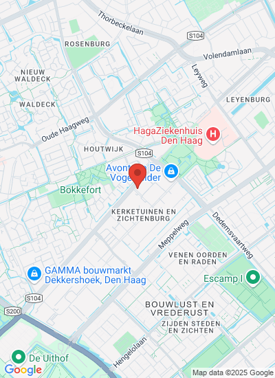 Map showing 'S-Gravenhage, Netherlands