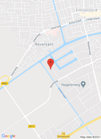Map showing Emmeloord, Netherlands