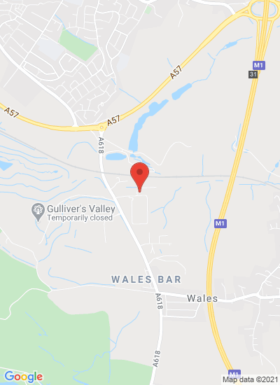 Map showing Wales Bar, United Kingdom