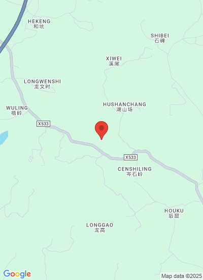 Map showing Yulin Shi, China