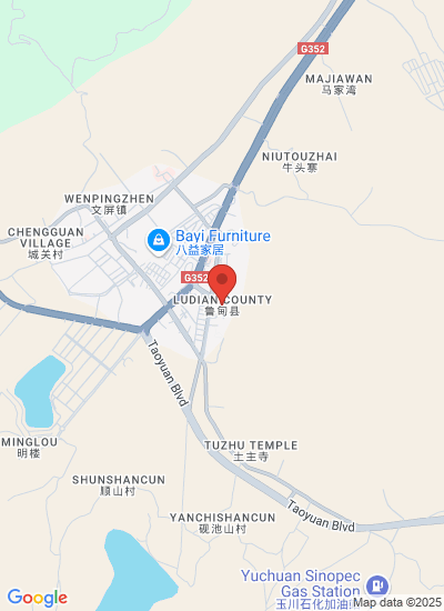 Map showing Wenshan Zhou, China