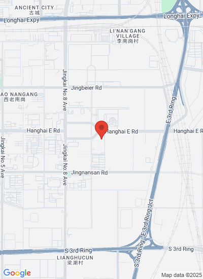Map showing Zhengzhou Shi, China