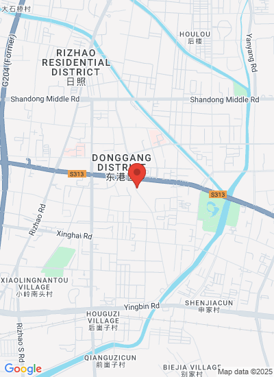 Map showing China