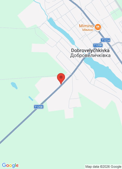 Map showing Ukraine