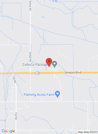 Map showing Caldwell, United States